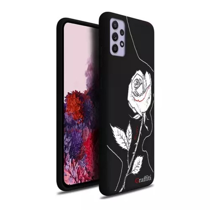 Telefontok Samsung Galaxy A52 / A52 5G / A52s 5G - Graffiti No.217 mintás szilikon tok