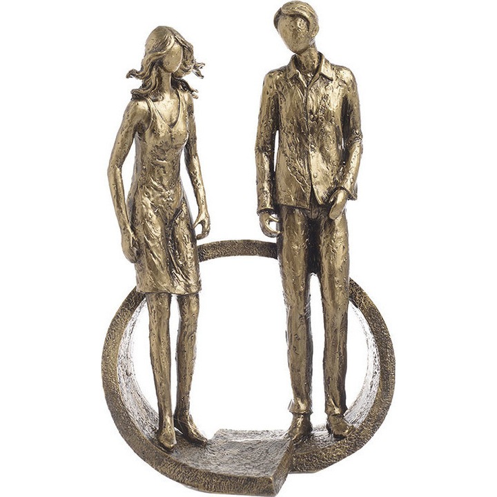 Gyanta Szobrocska Family Gold, Charisma, 24Χ15Χ39