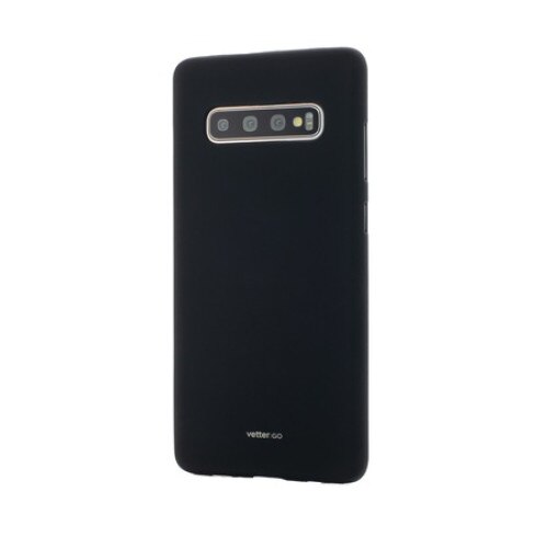 Husa compatibila cu Samsung Galaxy S10, Vetter GO, Soft Touch, Black