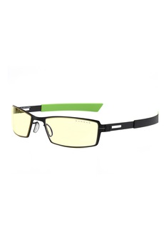 Gunnar, Ochelari dreptunghiulari unisex pentru jocurile pe calculator Moba, Negru/Verde, 54-18-120 Standard Gunnar, Ochelari dreptunghiulari unisex pentru jocurile pe calculator Moba, Negru/Verde, 54-18-120 Standard