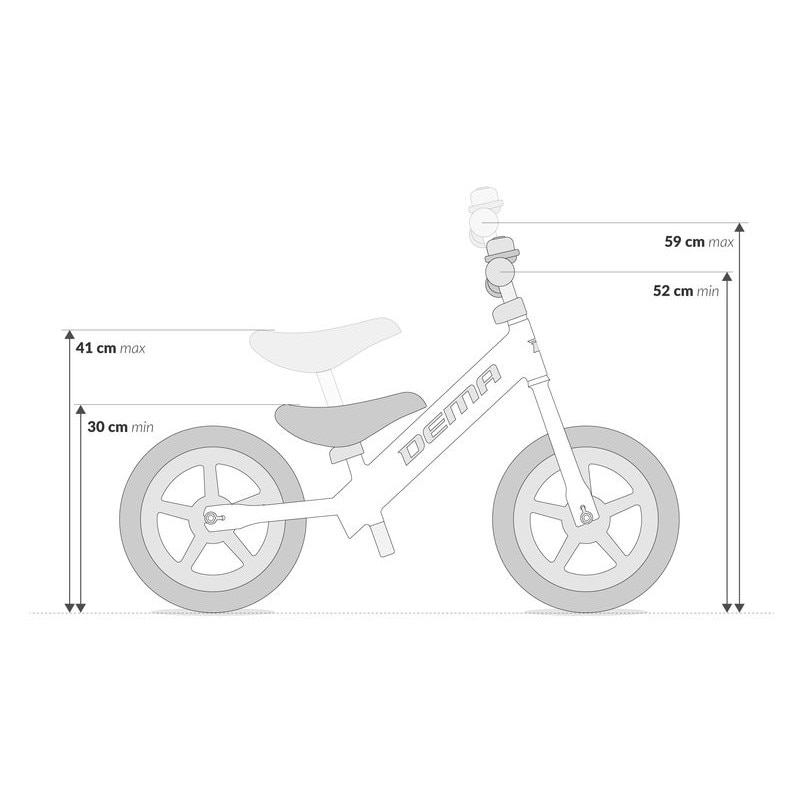 Bicicleta Copii fara Pedale 12
