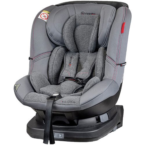 Scaun auto Coletto Millo Rotativ 360 Grade cu Isofix 0 - 18 kg, Gri