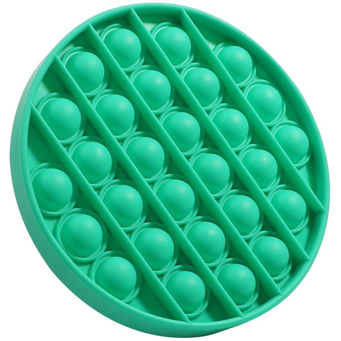Jucarie senzoriala antistres, Pop it!, Cerc, Verde
