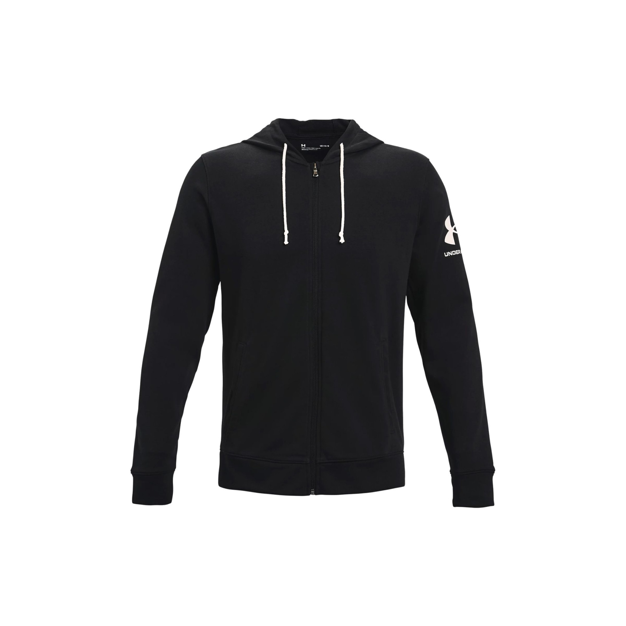 Hanorac Under Armour RIVAL TERRY FZ HD 1361606001 Barbati, Negru