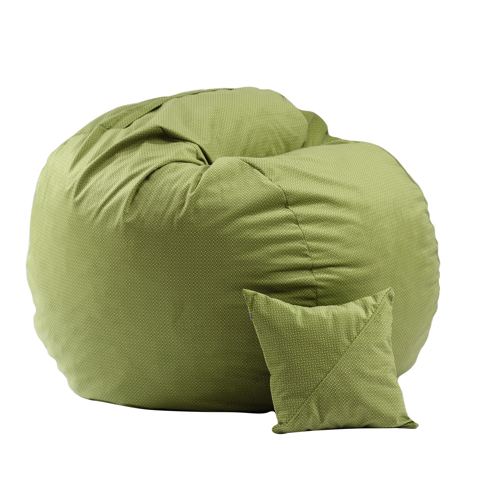 Fotoliu King Size cu Perna decorativa, Agama (Gama Premium Textil) umplut cu fulgi de burete memory mix