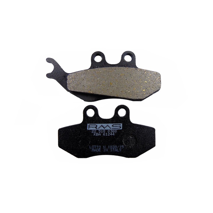 Placute de frana, RMS, pentru Aprilia, Benelli, Cpi, Derbi, Factory, Fantic, Gilera, Malaguti, Peugeot, Piaggio, Rieju, Sachs, Vespa