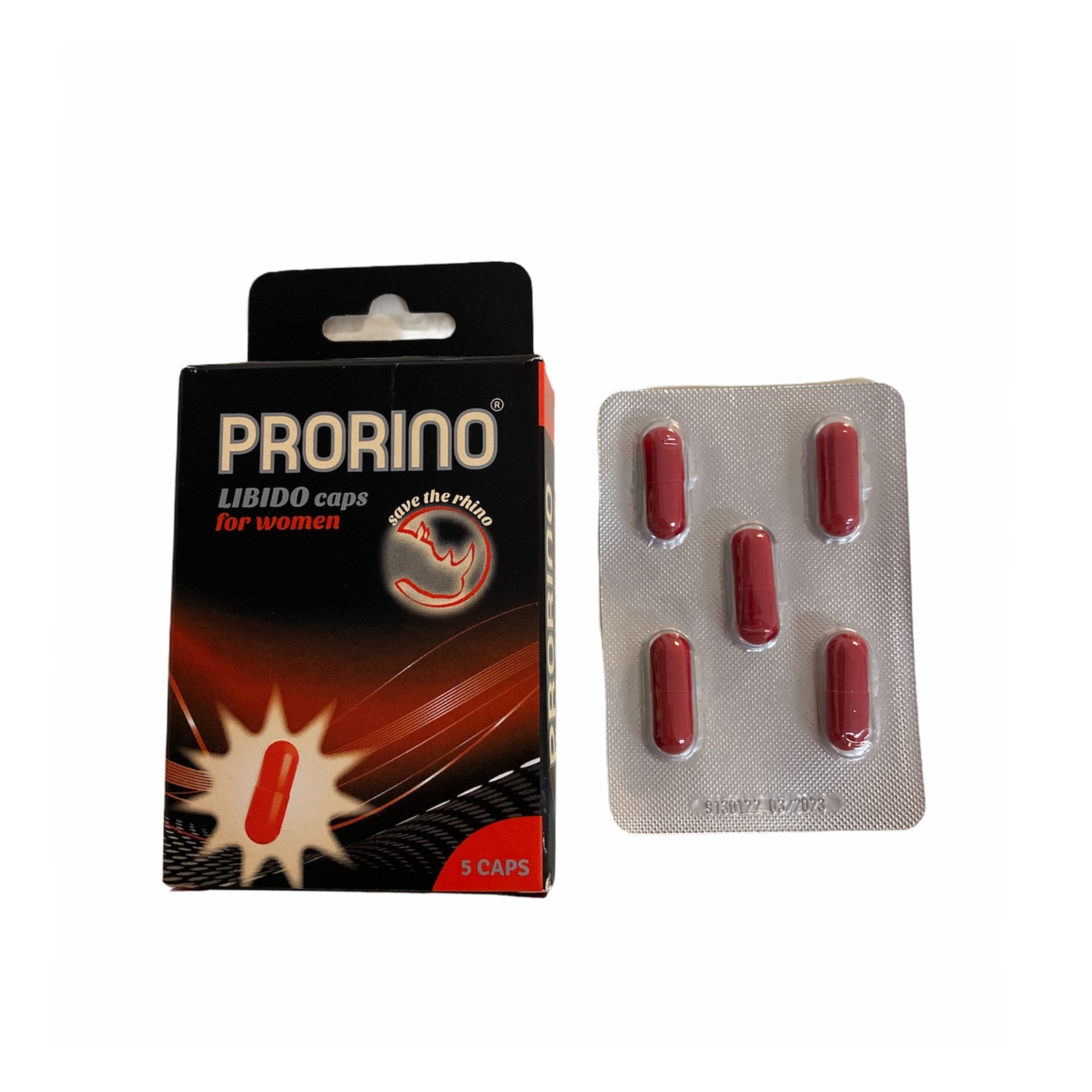 Capsule stimulare Prorino Libido Women, pentru libido si orgasm, 5 ...