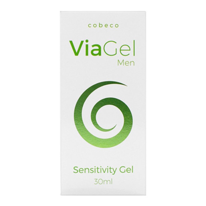 Gel stimulare erectie puternica, ViaGel Sensitive, pentru barbati, 30 ml