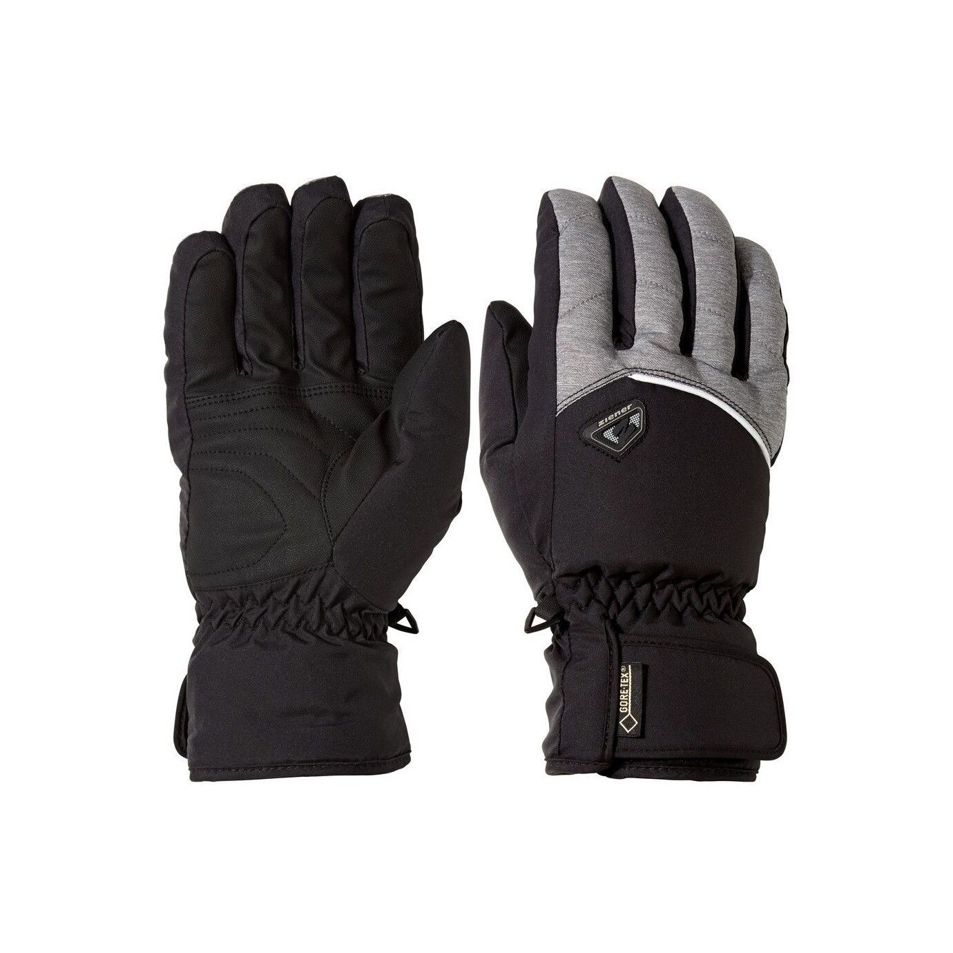 Manusi de schi, Ziener Glarn Gtx, Negru 10