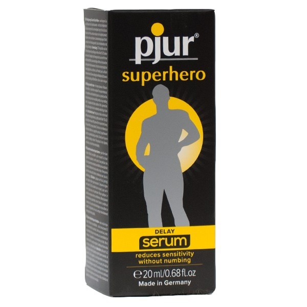Ser concentrat pentru intarziere ejaculare Pjur Superhero Delay, 20 ml
