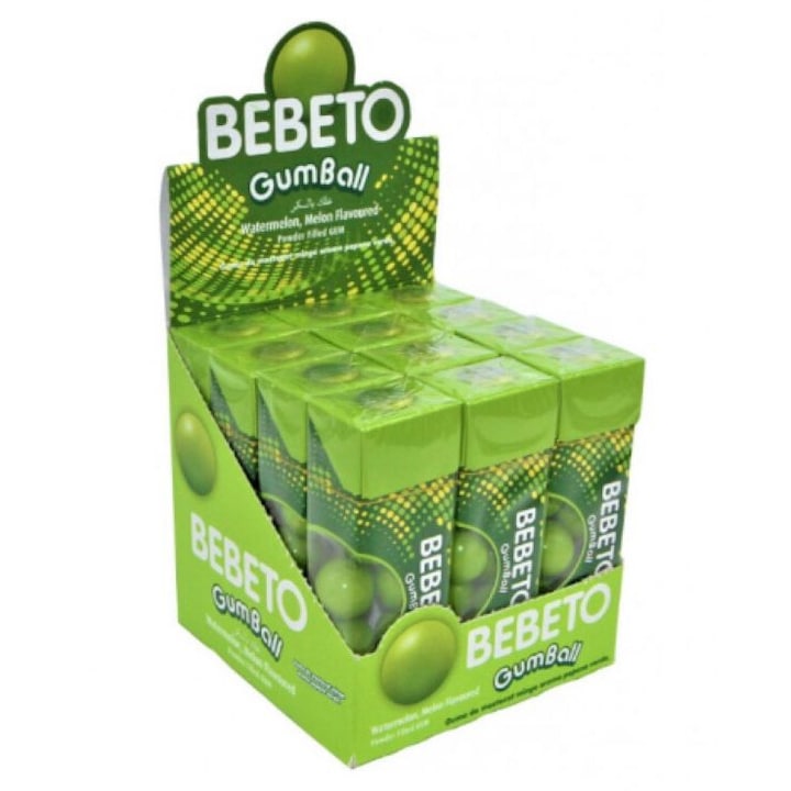 Guma de mestecat Bebeto cu pepene 12x 25 g