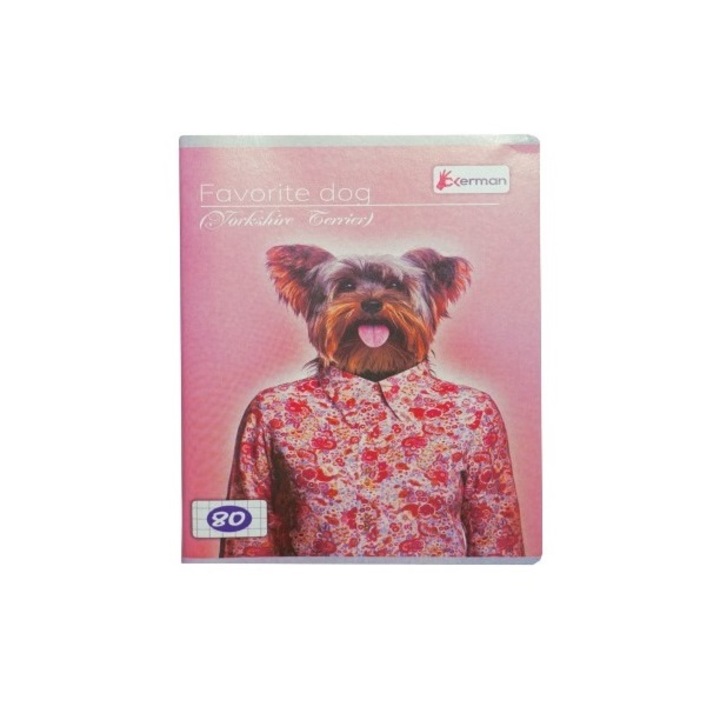 Caiet A5, matematica 80 file, Okerman