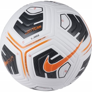 Minge fotbal Nike Academy 21 Team, alb/negru/portocaliu, 5 Minge fotbal Nike Academy 21 Team, alb/negru/portocaliu, 5
