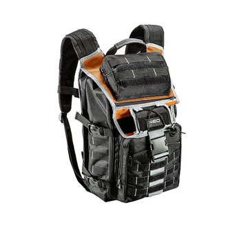 Geanta de scule tip ghiozdan, 22 buzunare, NEO Geanta de scule tip ghiozdan, 22 buzunare, NEO