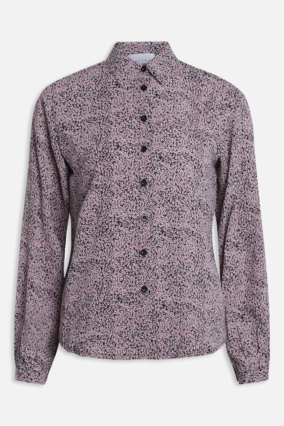 Sisters Point, Camasa cu model abstract Gada, Roz/Negru