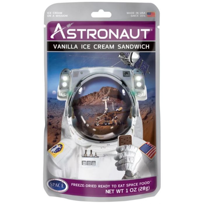 Inghetata sandwich liofilizata, Astronaut, Vanilie, 28 g