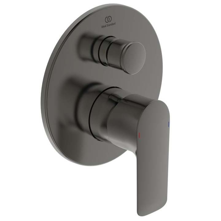 Смесител Ideal Standard, Connect Air, A7035, вграден за вана/душ, 47 mm керамичен Click затварящ механизъм на IS, автоматичен разпределител