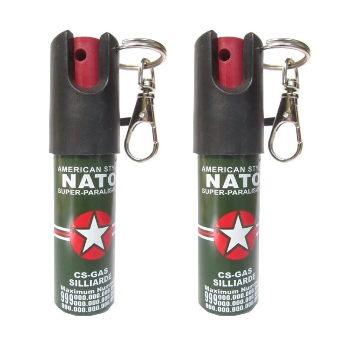 Set Autoaparare, format din Spray Nato, Tip Breloc 20 ml si 1 Spray Nato, 90 ml