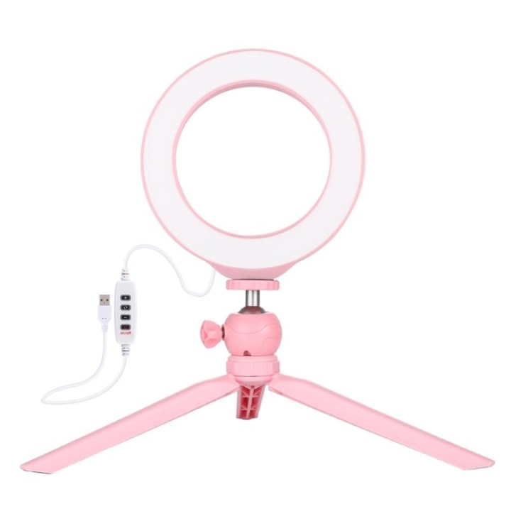 Статив с LED лампа Puluz PKT3091F - 16cm