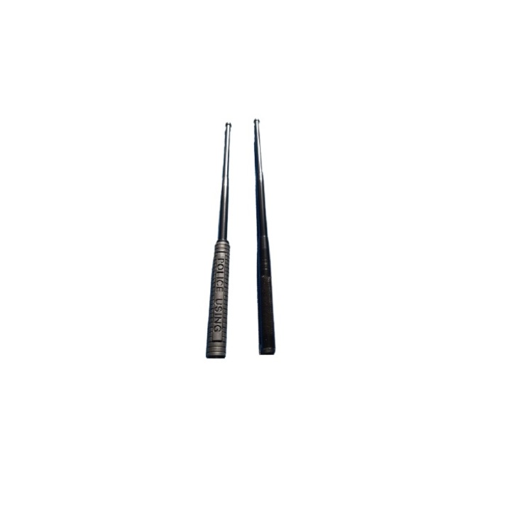 Kit format din Baston telescopic Police 50 cm si Baston telescopic negru 50 cm