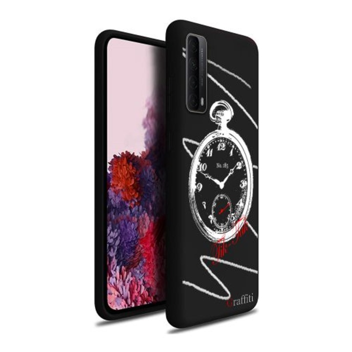 Калъф за телефон Huawei P Smart 2021 - силиконов кейс Graffiti No.185 шарка