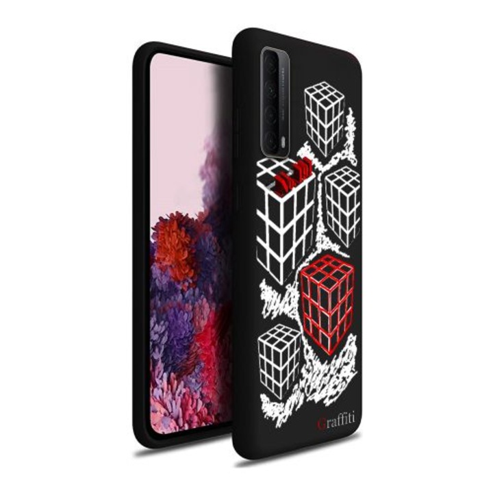 Калъф за телефон Huawei P Smart 2021 - силиконов кейс Graffiti No.191 шарка
