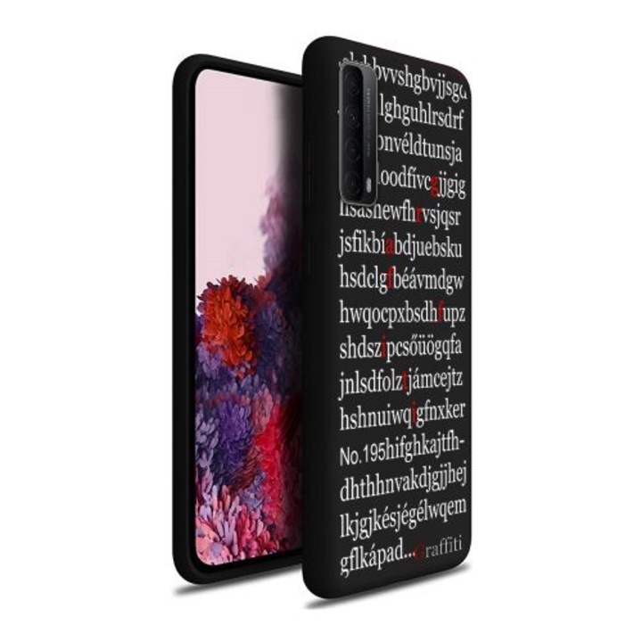 Калъф за телефон Huawei P Smart 2021 - силиконов кейс Graffiti No.195 шарка