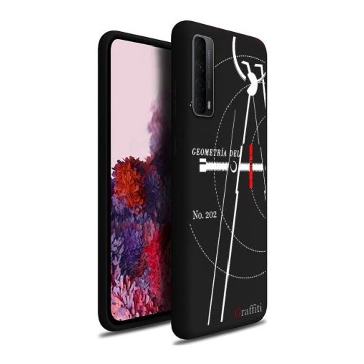 Калъф за телефон Huawei P Smart 2021 - силиконов кейс Graffiti No.202 шарка