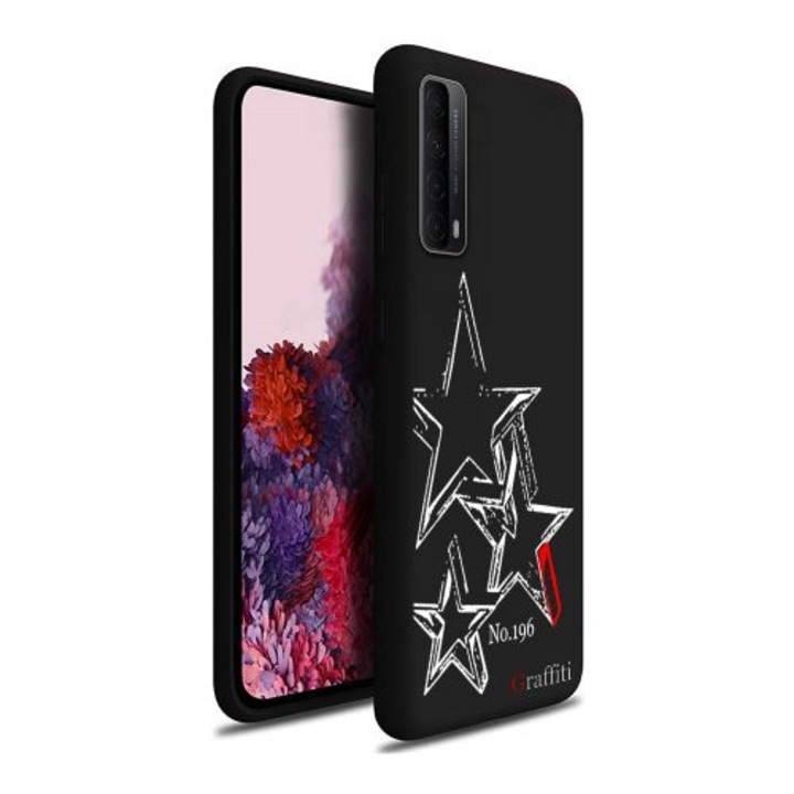 Калъф за телефон Huawei P Smart 2021 - силиконов кейс Graffiti No.196 шарка
