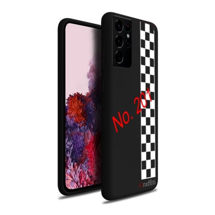 Telefontok Samsung Galaxy S21 Ultra - Graffiti No.201 mintás szilikon tok