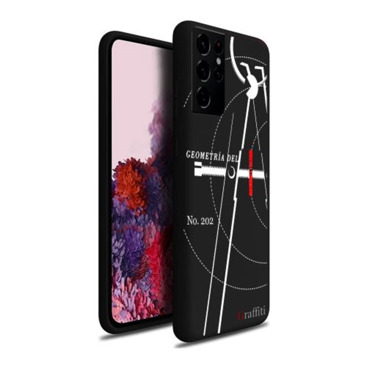 Telefontok Samsung Galaxy S21 Ultra - Graffiti No.202 mintás szilikon tok