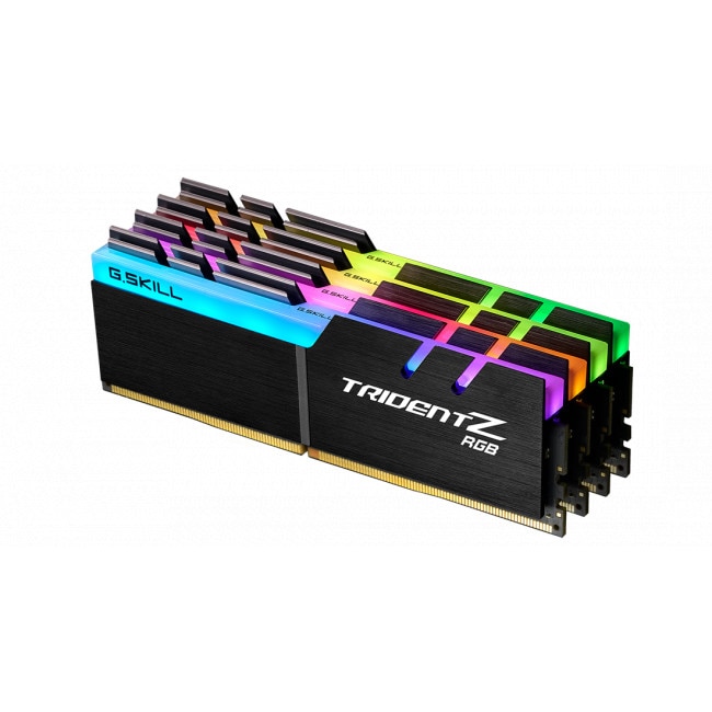 Memorie G.SKILL Trident Z RGB 64GB(4x16GB) DDR4 PC4-28800 3600MHz