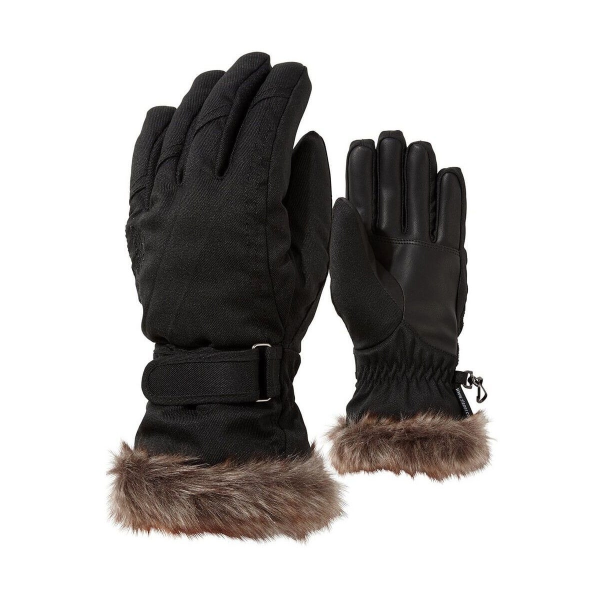 Manusi de schi Ziener Kim Lady Glove Negru 7