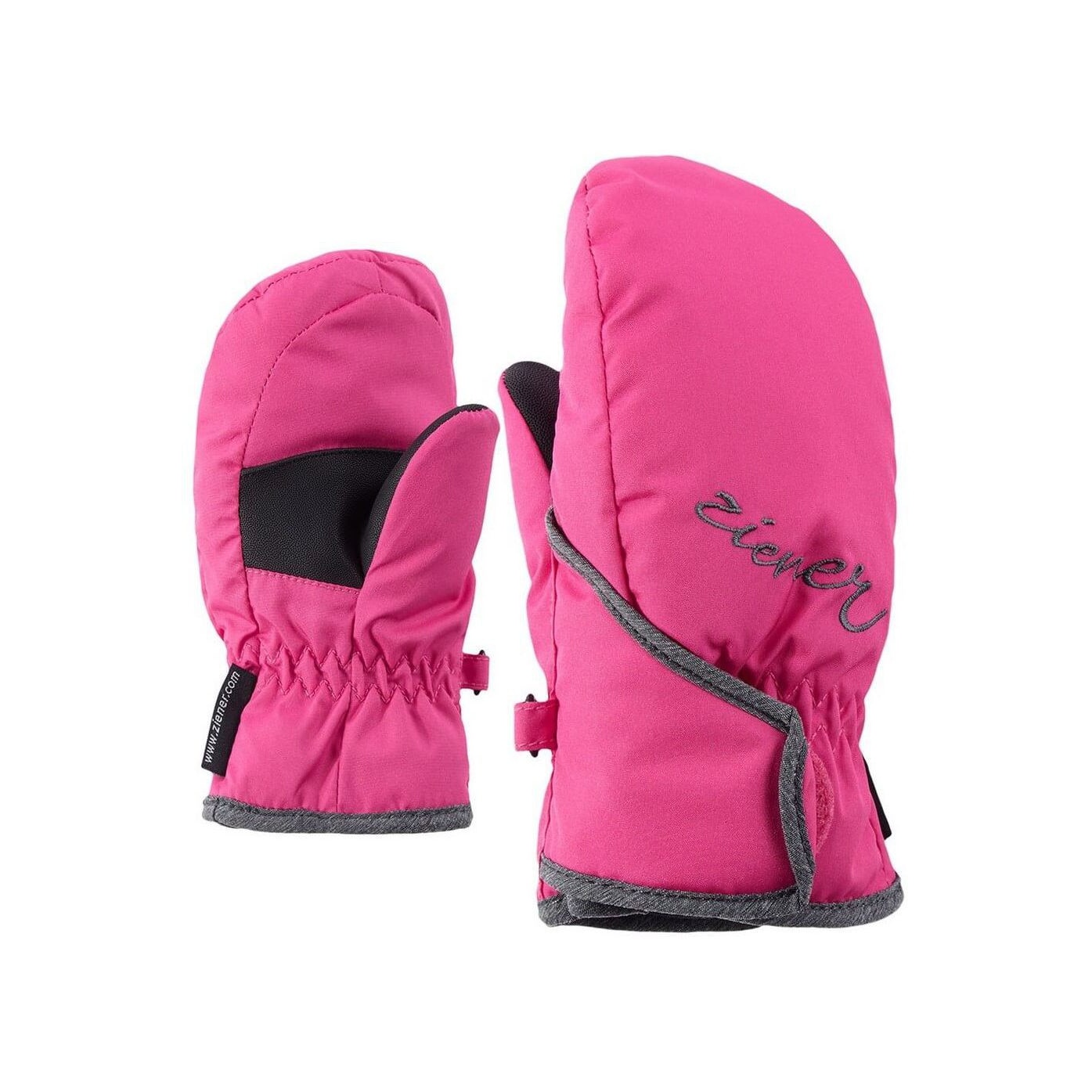 Manusi de schi, Ziener Loomes Minis Glove, Purpuriu, 104