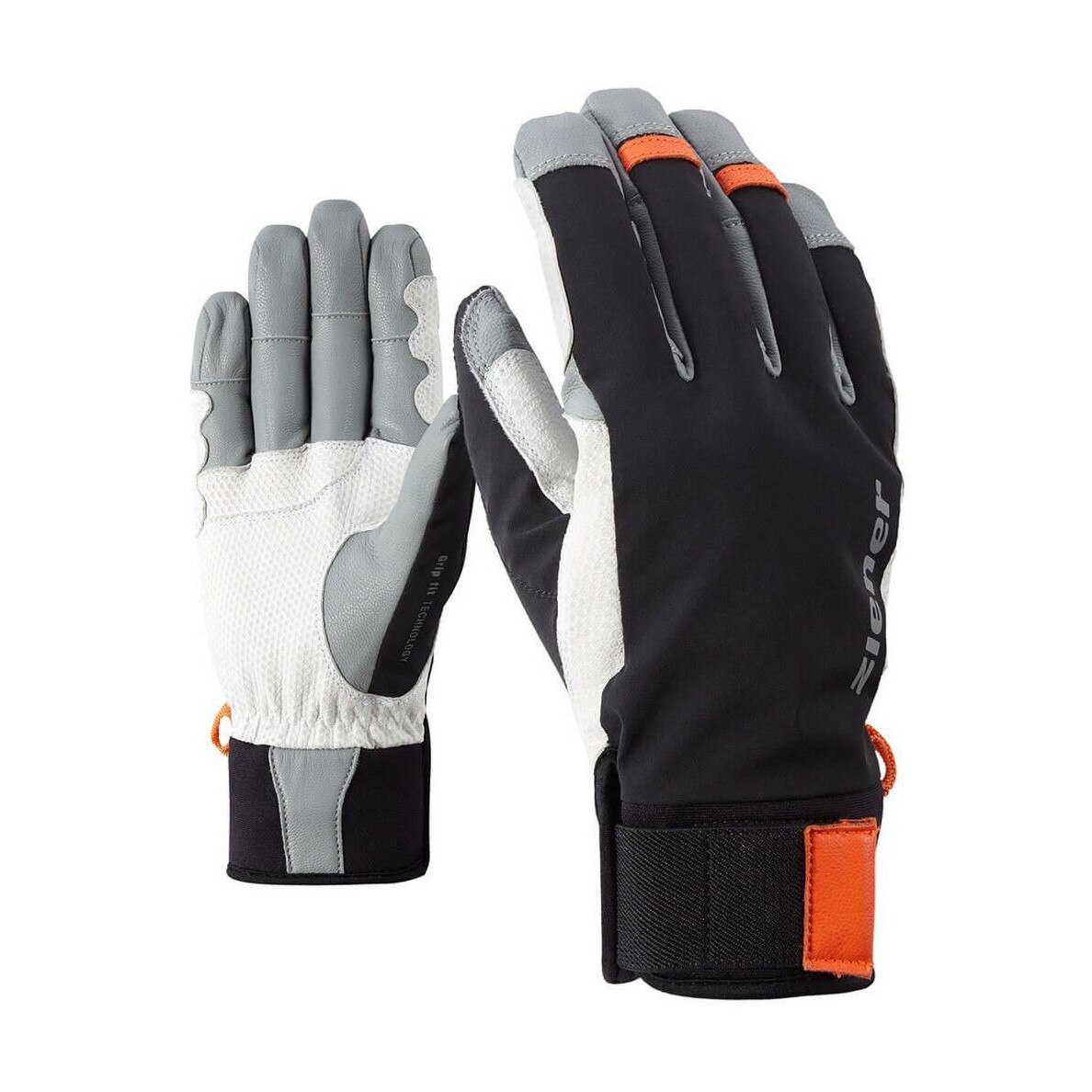 Manusi drumetie Ziener Grotto As Pr Glove Mountaineering, Negru, 8