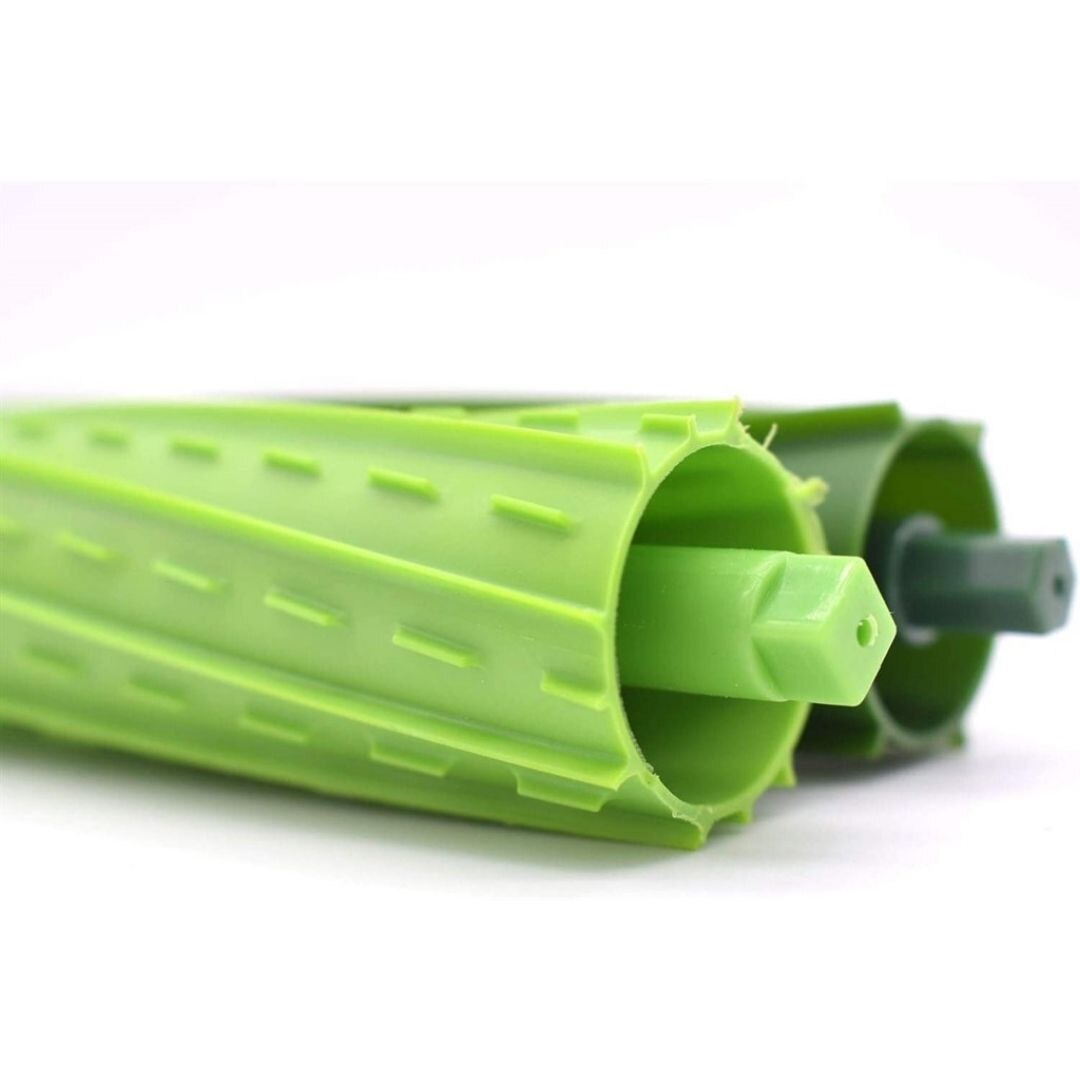 Set 2 perii pentru aspirator iRobot/Roomba, Toni, Silicon, Verde