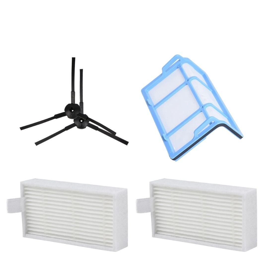 Set 5 accesorii si filtre pentru aspiratoare iLife, Toni, FF167, Plastic, Multicolor