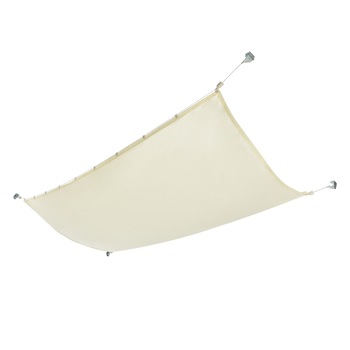 Copertina retractabila, en.casa, 140 x 270 cm, poliester, rezistenta la apa si UV, bej Copertina retractabila, en.casa, 140 x 270 cm, poliester, rezistenta la apa si UV, bej