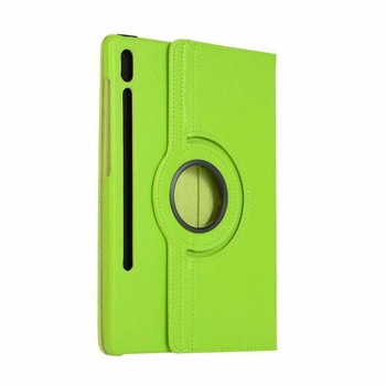 Husa pentru SAMSUNG TAB S7 T870 / T875 11 rotativa 360 green Husa pentru SAMSUNG TAB S7 T870 / T875 11 rotativa 360 green
