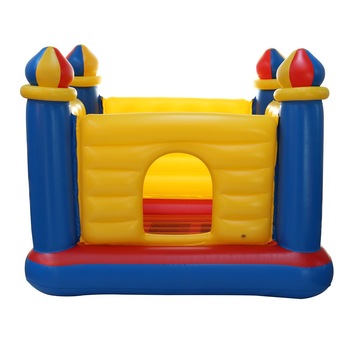 Centru de joaca pentru copii, Intex Jump-o-Lene Castel, din plastic, interior, 175x175x135 cm Centru de joaca pentru copii, Intex Jump-o-Lene Castel, din plastic, interior, 175x175x135 cm