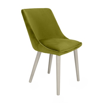 Scaun living, iMK®, fix, fara brate, cadru lemn, tapiterie stofa verde, 53 x 58 x 84 cm Scaun living, iMK®, fix, fara brate, cadru lemn, tapiterie stofa verde, 53 x 58 x 84 cm
