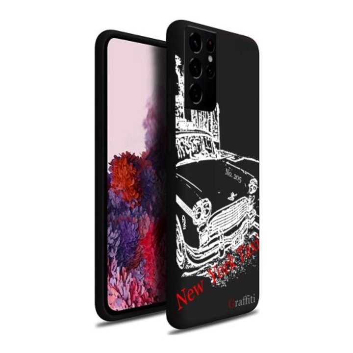 Telefontok Samsung Galaxy S21 Ultra - Graffiti No.205 mintás szilikon tok