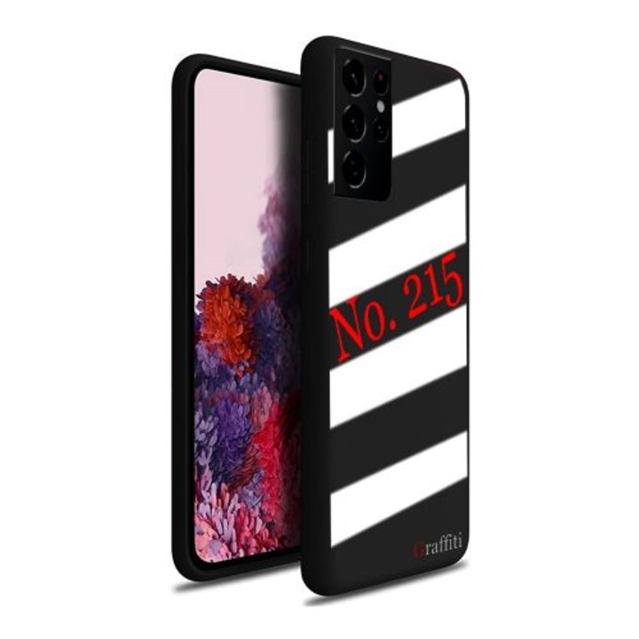 Telefontok Samsung Galaxy S21 Ultra - Graffiti No.215 mintás szilikon tok