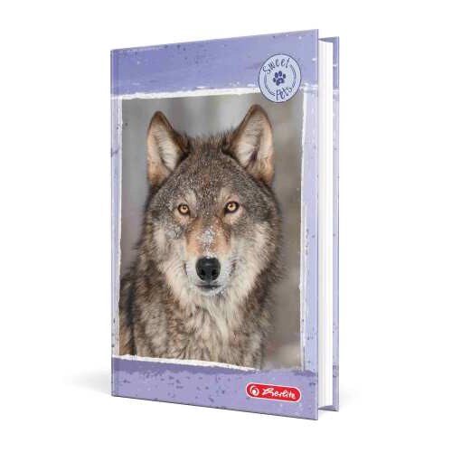 Agenda a6 nedatata 352 pagini motiv lup