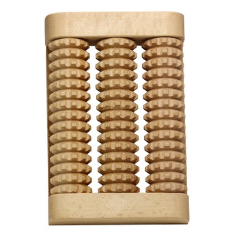 Aparat de masaj pentru picioare, lemn, traditional, 3 role, OnemisFlot Aparat de masaj pentru picioare, lemn, traditional, 3 role, OnemisFlot