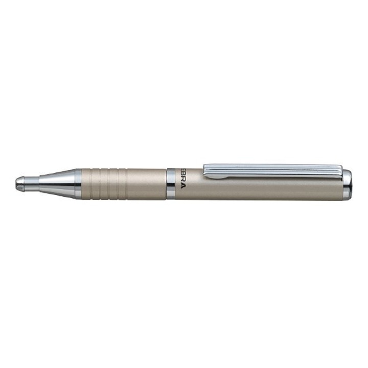 Zebra SL-F1 Teleszkópos golyóstoll, 0.24 mm, kék tinta, pezsgő színű tolltest