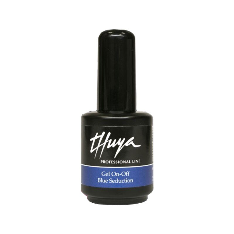 Gel permanent pentru unghii, Thuya, Blue, 14 ml