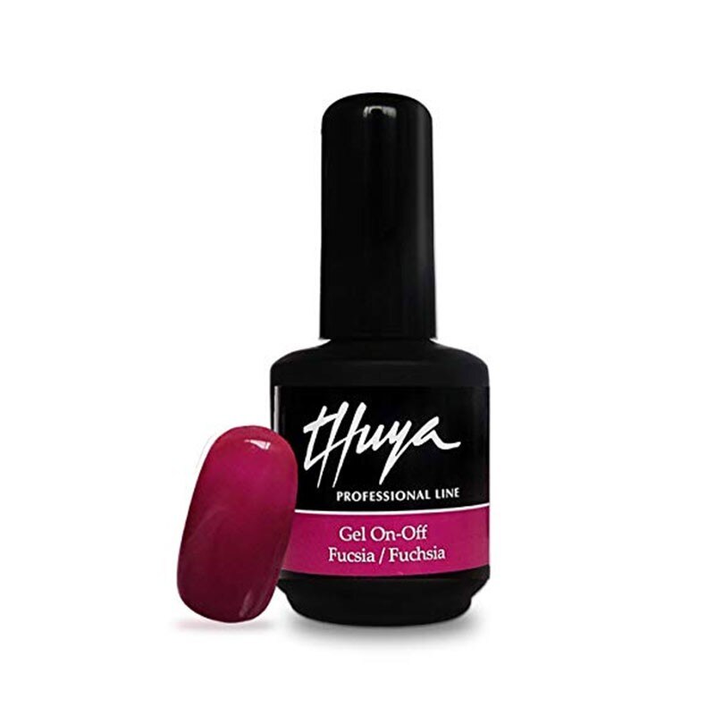 Gel permanent pentru unghii, Thuya, Fucsia, 14 ml