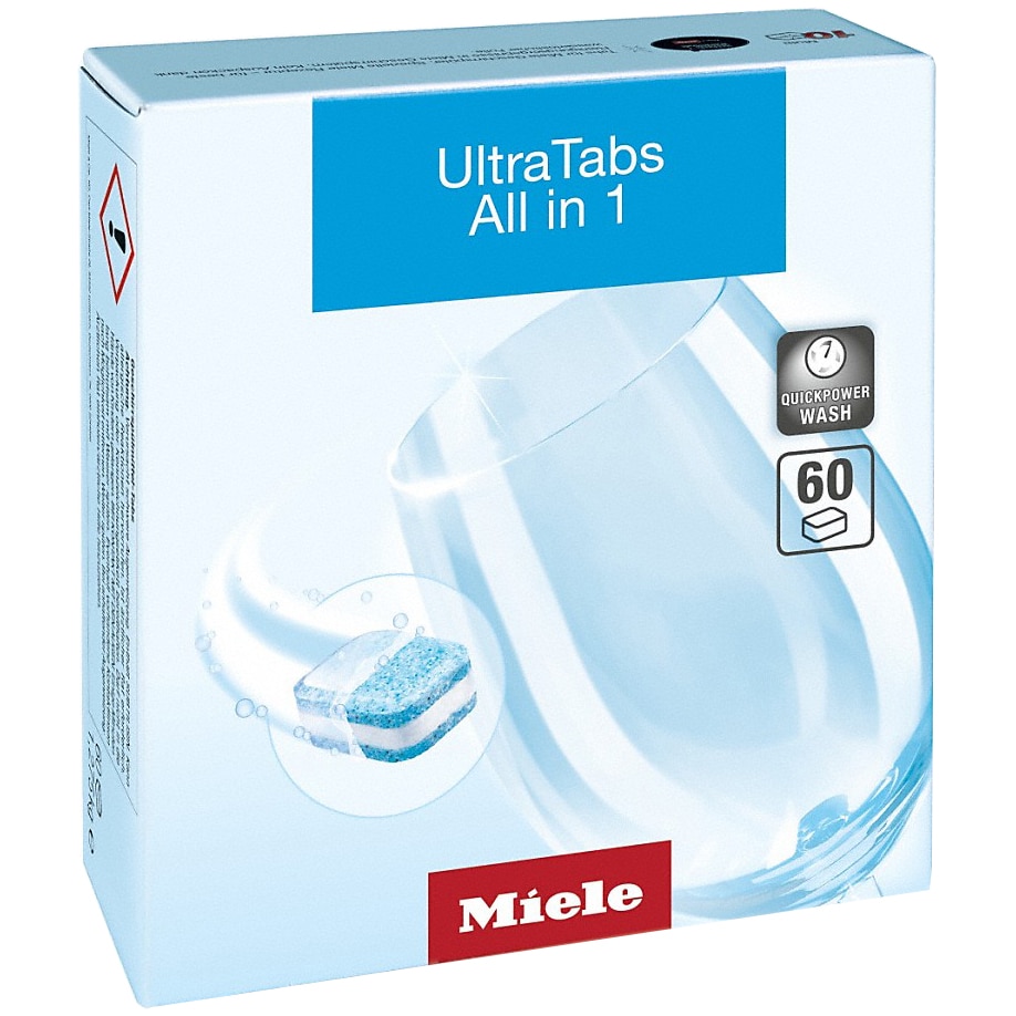 Detergent tablete pentru masina de spalat vase Miele UltraTabsMulti 11259480, 60 tablete