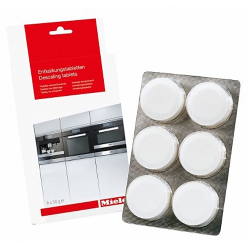 Tablete decalcifiere Miele, pentru cuptoare cu abur si espressoare, 11201150, 6 tablete